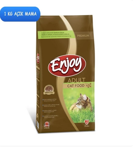 Enjoy Kedi Maması 1 Kg AÇIK