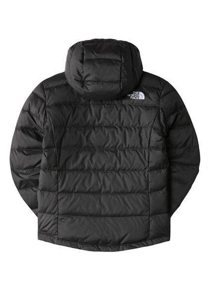 The North Face Siyah Erkek Çocuk Kapüşonlu Mont - Resim 2