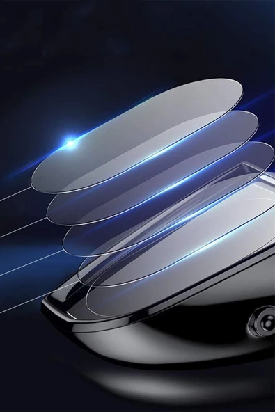 Oto Yan Ayna Yağmur Cam Film 2 Adet - Buğu Önleyici & Su Tutmaz Film - Resim 8