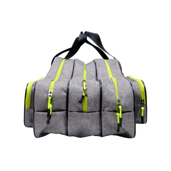 Ryuji 4 Cepli 3 Gözlü Lüx Olta Çantası (110cm)  Standart Standart - Resim 4