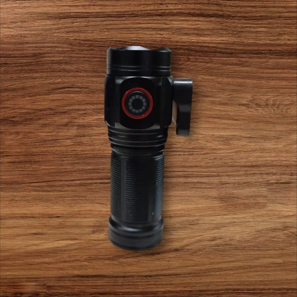 Mini 15 Walt Güçlü Şarjlı El Feneri Mıknatıslı - 2