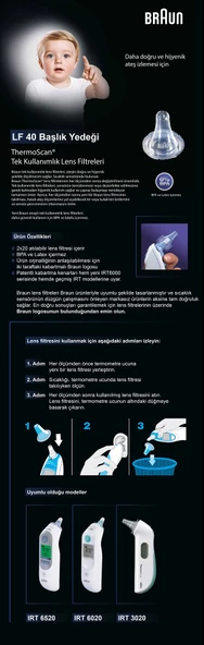 BRAUN LF 40 ATEŞ ÖLÇER YEDEK FİLTRE - 3