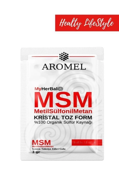 AROMEL,Msm Metil Sülfonil Metan | 45 Adet Şase | ?methyl Sulfonyl Methane | 135 Gr - 4