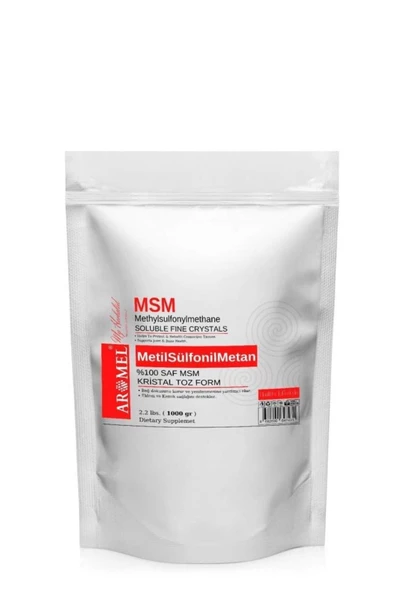 AROMEL,Msm Metil Sülfonil Metan | 1 Kg | Methyl Sulfonyl Methane