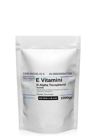 AROMEL,E Vitamini D-alfa Tokoferol | 1 Kg | ?d-alpha-tocopherol - 1