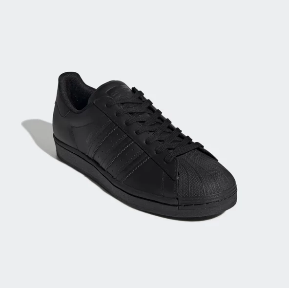 Adidas Superstar Triple Black - Resim 4