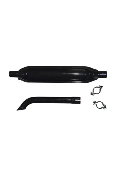 Fiat 480-640 Traktör Üst Egzoz Susturucu Kelepçeli Takım ürün görseli 1