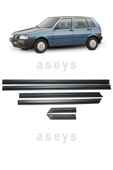 Fiat Uno Kapı Bandı Takımı 6 Parça Kapı Çıtası Takımı