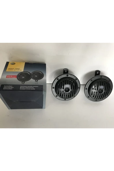 Hella Orjinal Süpertone Korna Koca Kafa Çat Çat 12v (2 ADET) Yeni Model Perçinli - Resim 4