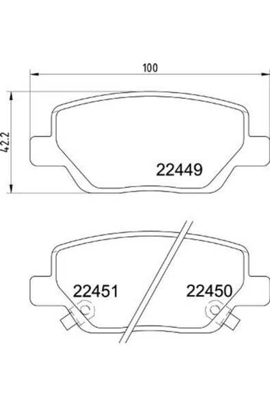 Arka Balata Egea 15- 1.3-1.4-1.6-1.6d 77367717ey