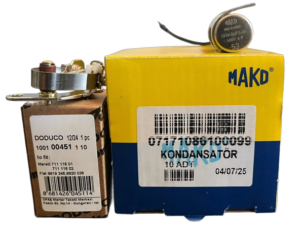 Mako-Doduco Meksefe Platin Seti R12 Toros Şahin Kartal M131 Uyumlu