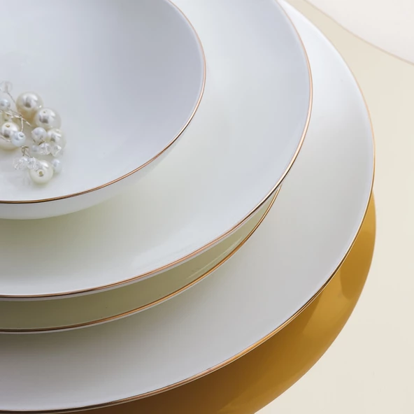 Karaca Fine Pearl Extra Chanak 62 Parça 12 Kişilik Yemek Takımı - 8