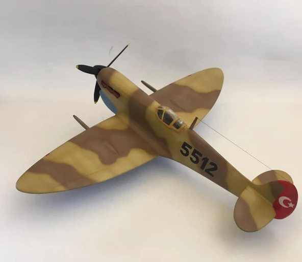 Supermarine Spitfire VB/C Savaş Uçağı Pm Model Demonte Plastik Maketi - 6