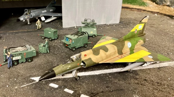IAI Dagger PM Model Demonte Plastik Uçak Maket Kiti - 5