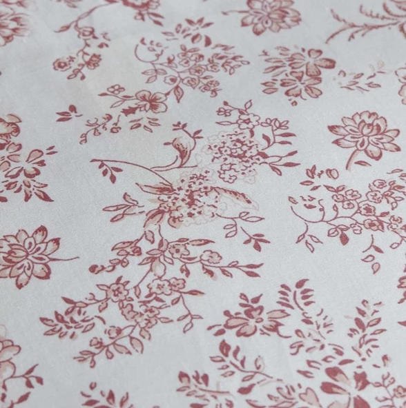 Karaca Home Versay Pembe Çift Kişilik Percale Nevresim Takımı - 7