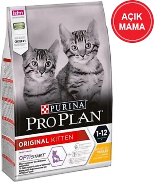 Pro Plan Original Kitten Tavuklu ve Pirinçli 2 kg Yavru Kedi Maması - Açık Paket