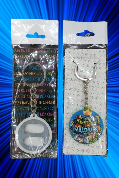Maldivler Temalı Anahtarlık Kapak Açacak - Resim 4