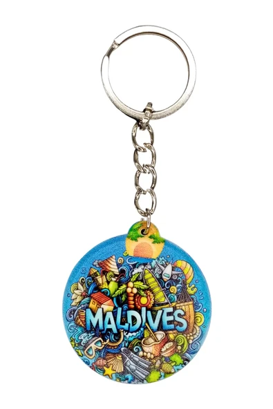 Maldivler Temalı Anahtarlık Kapak Açacak - Resim 3