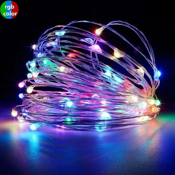 ANİMASYONLU 3 METRE RGB  PERİ LED - 4