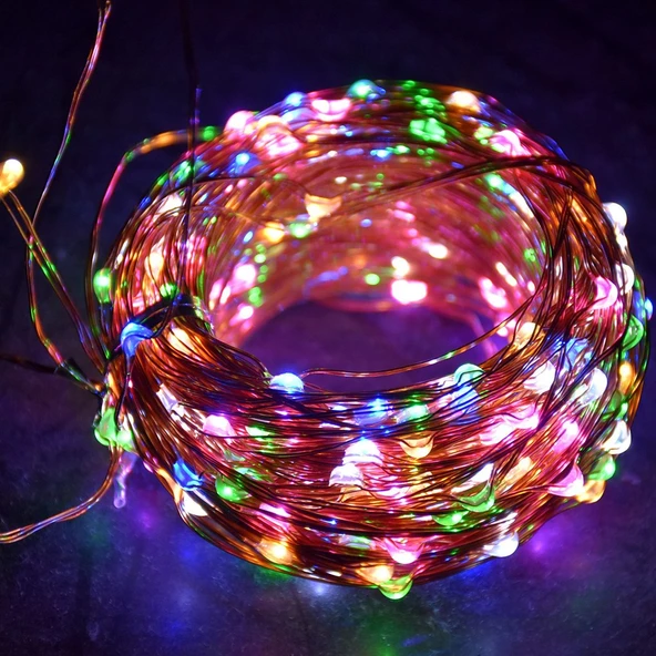 ANİMASYONLU 3 METRE RGB  PERİ LED - 3