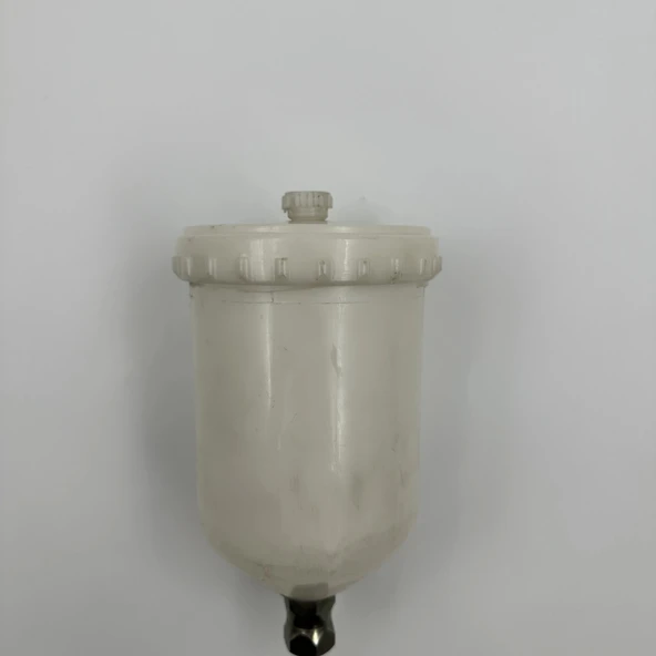 Boya Tabancası Üsten Depo Haznesi Plastik 200ml - Resim 4