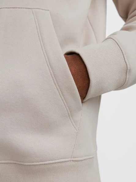 JACK JONES Erkek Kapüşonlu Sweatshirt 12233972 - Resim 5