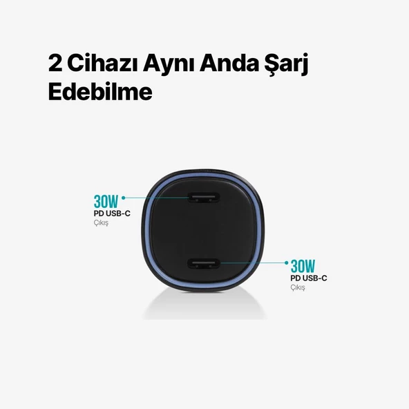 Ttec Şarj Akım Korumalı 60W Çift Pd Giriş Araç Çakmaklık Şarjı Tüm Araçlarla Uyumlu Araç Şarj Başlık - 3