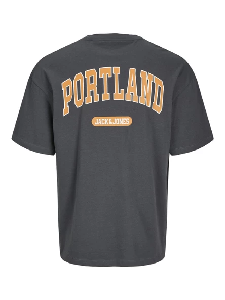 JACK JONES Arkası Yazılı Erkek Tişört 12270056 - 2