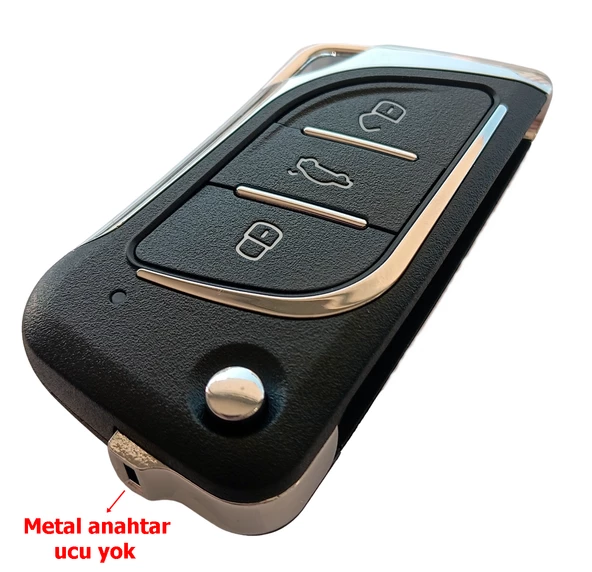 Cadillac Tipli KD Keydiy NB30 Uyumlu Anahtar Kabı Kumanda Kabı Oto Anahtarlık - 5