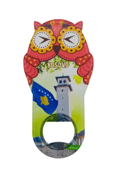 Kosova Temalı Baykuş Magnet Kapak Açacak - Resim 3