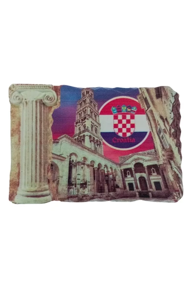 Hırvatistan Temalı Sütun Magnet - 3