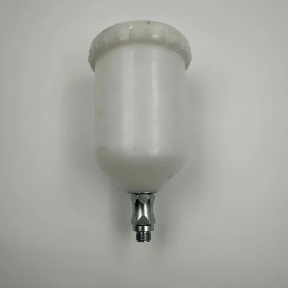 Boya Tabancası Üsten Depo Haznesi Plastik 200ml - 1/4 - Resim 2