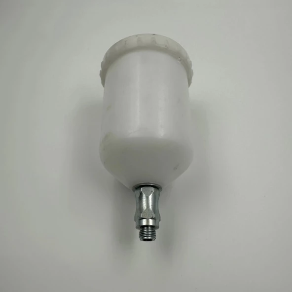 Boya Tabancası Üsten Depo Haznesi Plastik 200ml - 1/4 - Resim 3