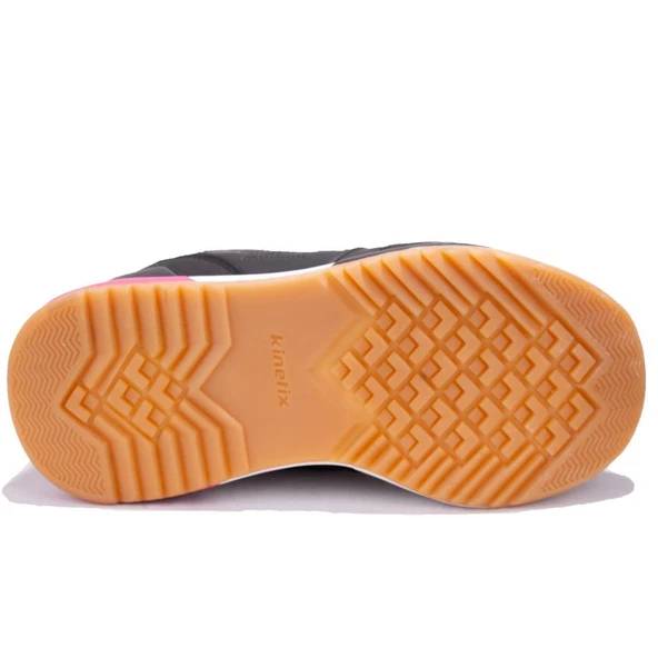 Kinetix BlazeCN Pu Siyah Fuşya Ortopedik Günlük Kadın Spor Ayakkabı - 4