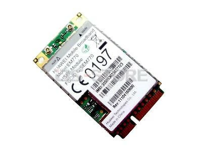 HuaWei EM770 EM770W 3G WWAN WLAN Wireless WIFI Card Module HSUPA HSDPA GPS 2.EL ÜRÜN