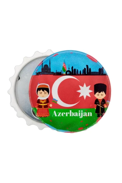 Azerbaycan Temalı Magnet Kapak Açacak - Resim 6