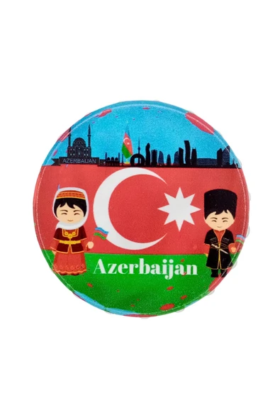 Azerbaycan Temalı Magnet Kapak Açacak - Resim 4