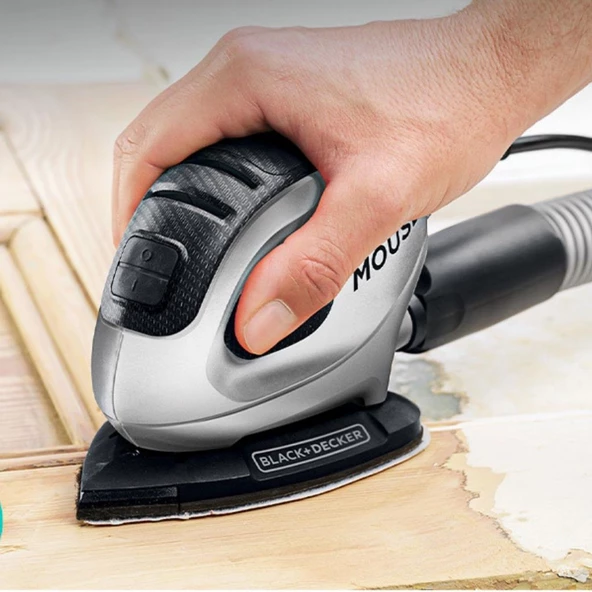 Black&Decker Silver Series Mouse Detay Zımpara Makinesi ve Aksesuar Seti 55 W BEW230SBCK-QS - 5