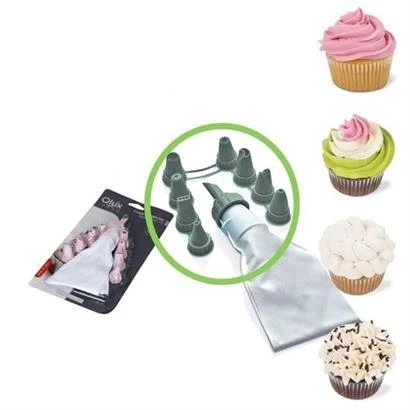 BUFFER® 9 Başlıklı Pasta Süsleme Krema Torbası Dekoratif Kek Krema Poşeti - 2