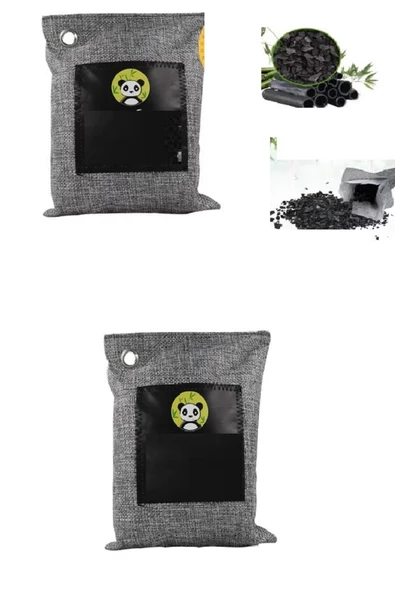 Hava Temizleme Torbası 200g Araba- Dolap- Banyo- Evcil Hayvan Koku Giderici- Bambu Kömür Koku Emici - 5