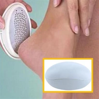 BUFFER® Ped Egg Pratik Kolay Ayak Bakım Törpüsü Topuk Rendesi Bakım Aleti - 7