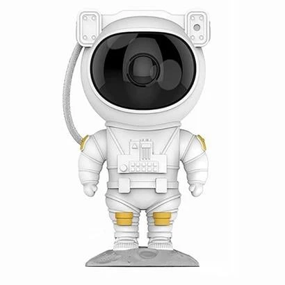 BUFFER® Uzaktan Kumandalı ve Zamanlayıcılı Farklı Renk Işık Modlu Astranot Projektör Gece Lambası - Resim 2