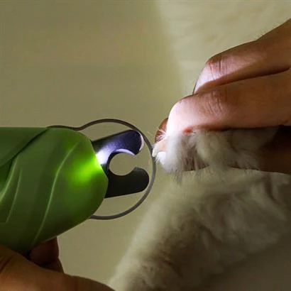 BUFFER®  Evcil Hayvanlar İçin Ledli Törpü Detaylı Tırnak Çakısı Makası - 2