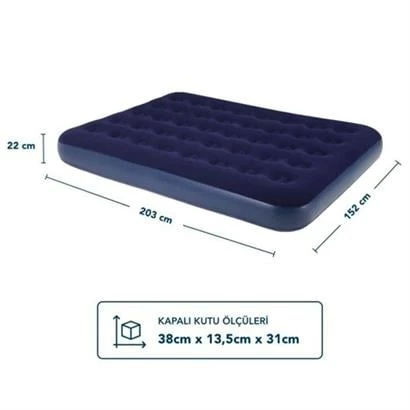 BUFFER® Çift Kişilik Yumuşak Şişme Yatak - 3