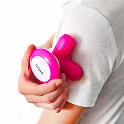 BUFFER® 3 Başlıklı Titreşimli USB Şarjlı Mini El Masaj Aleti - 5