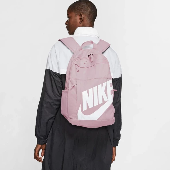 NIKE OKUL ÇANTASI UNISEX GÜNLÜK SIRT ÇANTASI SU GEÇİRMEZ PEMBE - 2