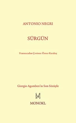Sürgün - Antonio Negri