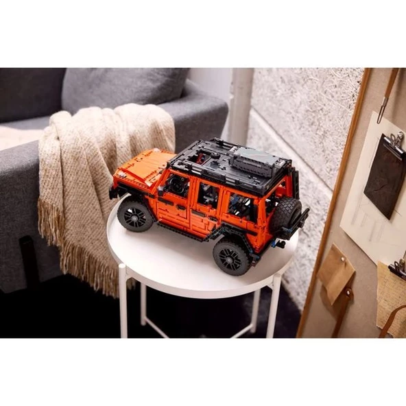 LEGO Technic Mercedes-Benz G 500 PROFESSIONAL Line 42177 - Yetişkinler için G Sınıfı Koleksiyonluk Araba Modeli Yapım Seti (2891 Parça) - 4