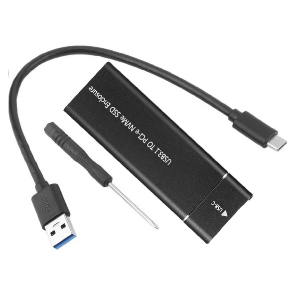 Usb 3.1 Type C To Pci-e Express Nvme Ssd Hard Disk Kutusu 5218 - Resim 2