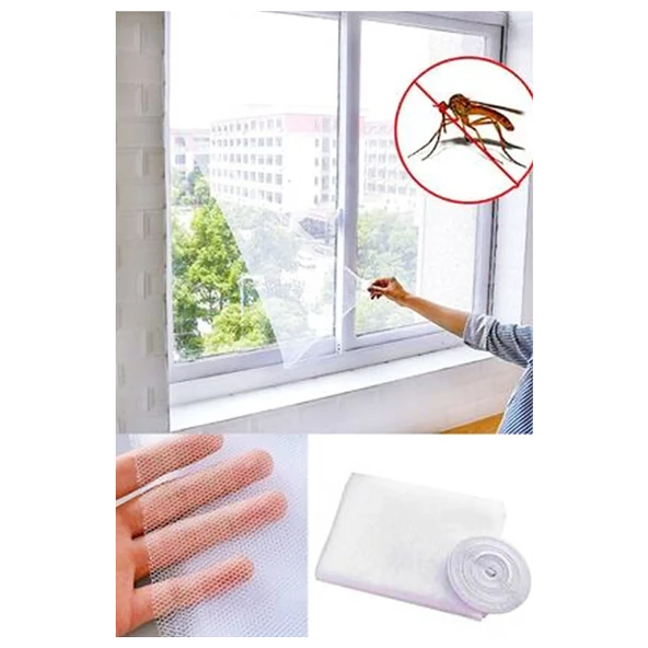 TEK KANAT TÜL PENCERE SİNEKLİK 125X75CM. (4549)